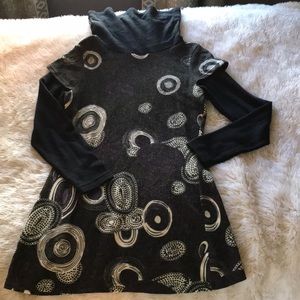Turtle Neck Dress